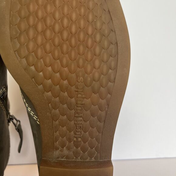 Hush Puppies Mazin Cayto, Women Chukka Ankle, Gray, Side Zip, Comfort Boots Sz 7 - Picture 10 of 16